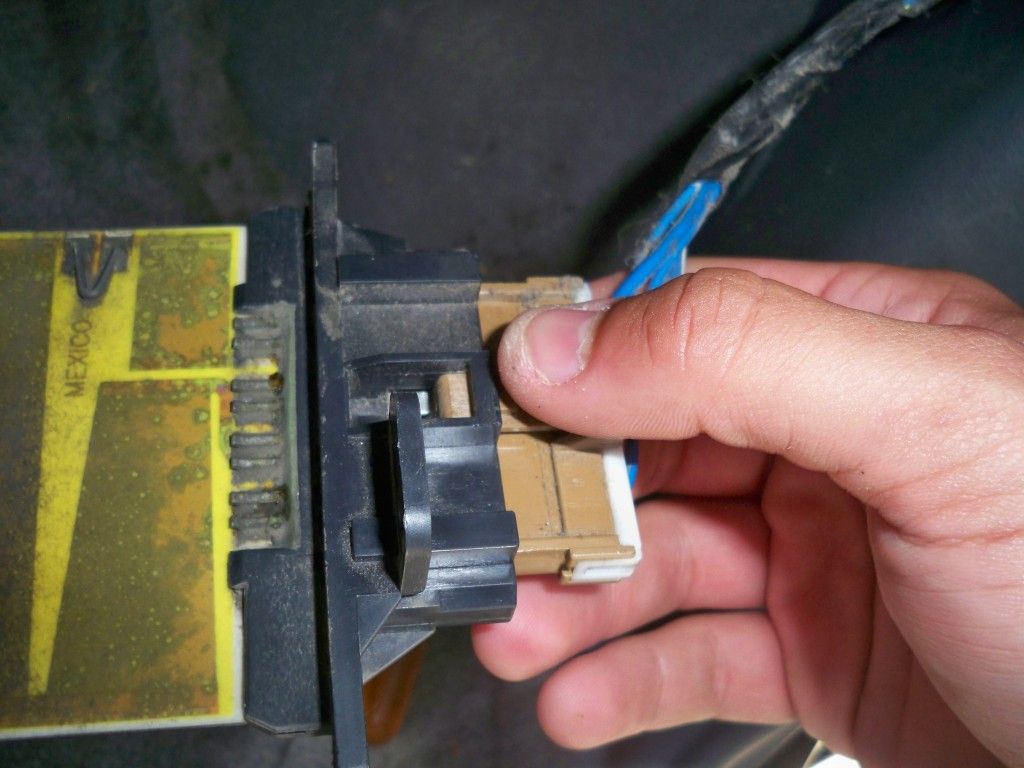 DIY 20002001 Blower Motor Resistor Replacement XterraNation